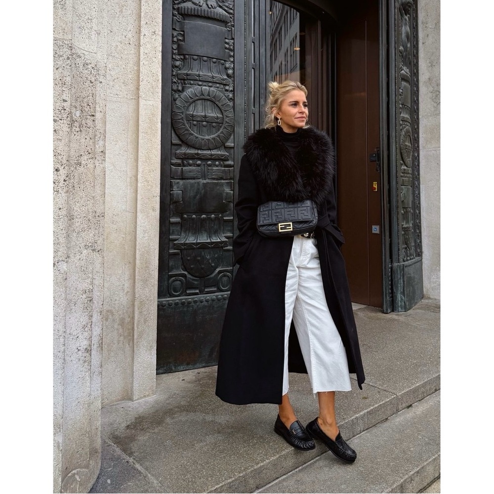 Zara Trf Emma Drawstring Denim Culottes